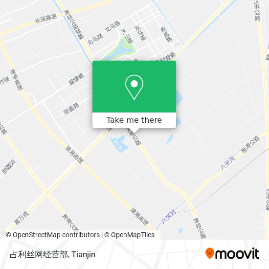 占利丝网经营部 map