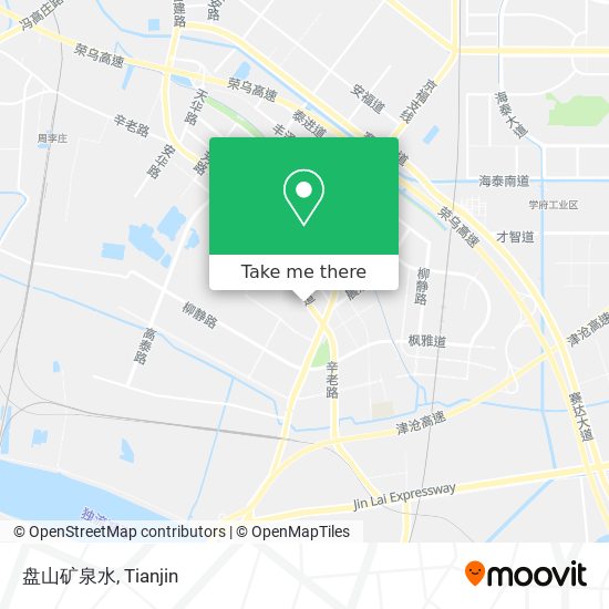 盘山矿泉水 map