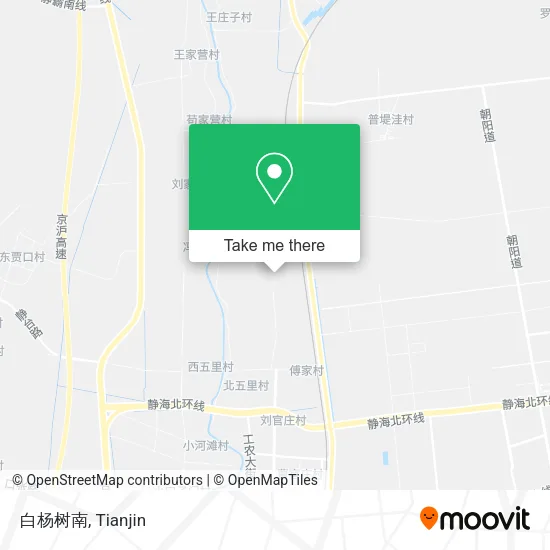 白杨树南 map