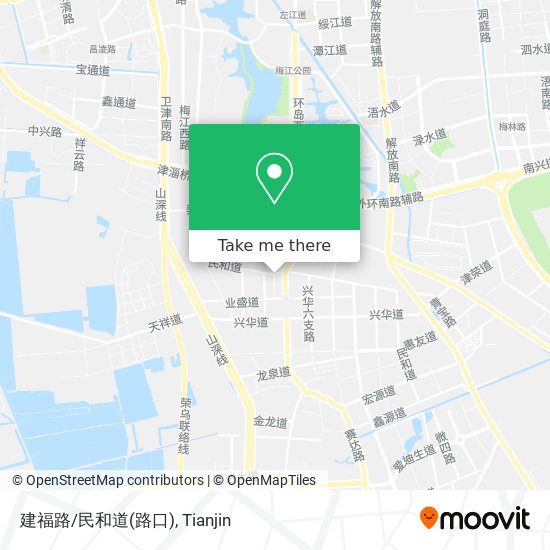 建福路/民和道(路口) map