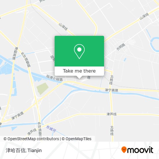 津哈百信 map