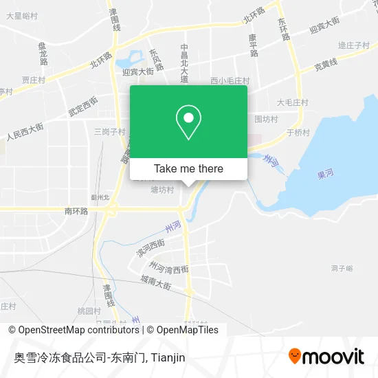 奥雪冷冻食品公司-东南门 map