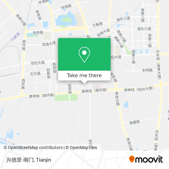 兴德里-南门 map