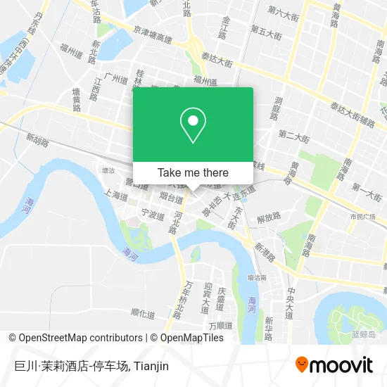 巨川·茉莉酒店-停车场 map