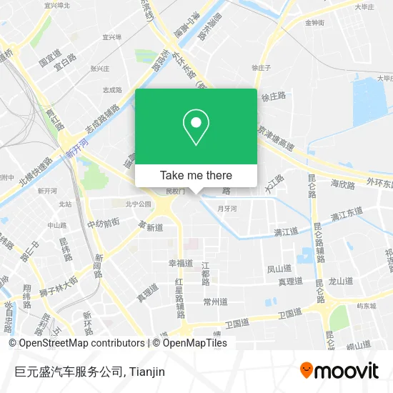 巨元盛汽车服务公司 map