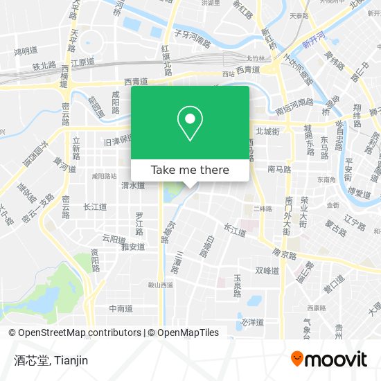 酒芯堂 map