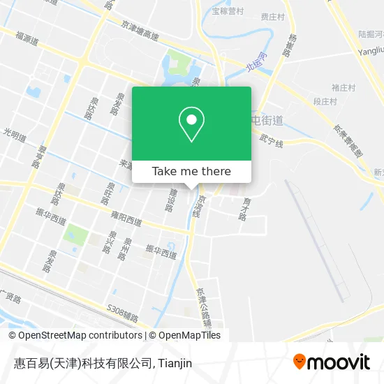 惠百易(天津)科技有限公司 map