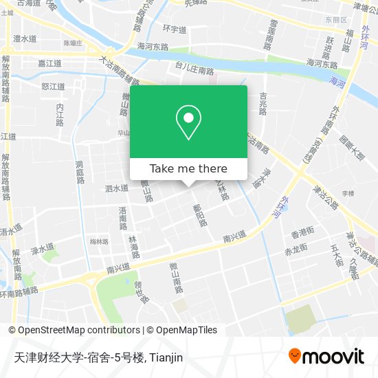 天津财经大学-宿舍-5号楼 map