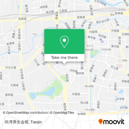 尚湾养生会馆 map