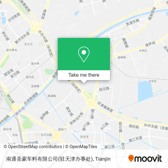 南通圣豪车料有限公司(驻天津办事处) map