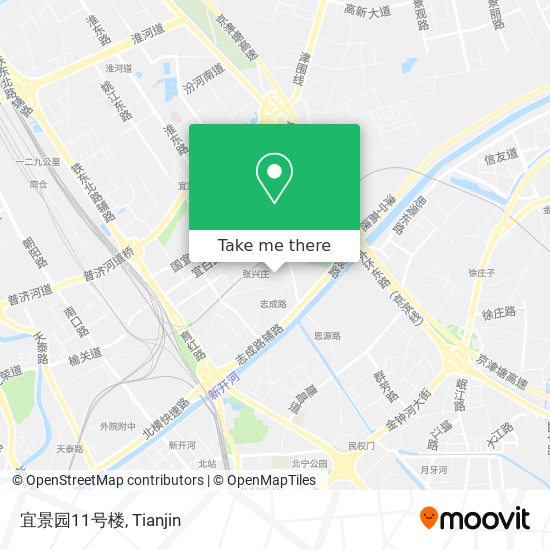 宜景园11号楼 map