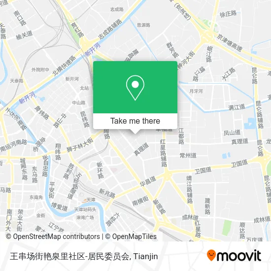 王串场街艳泉里社区-居民委员会 map