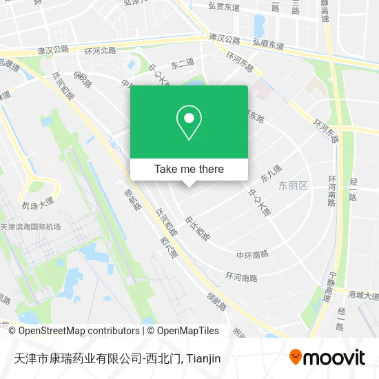 天津市康瑞药业有限公司-西北门 map