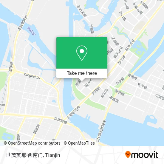 世茂英郡-西南门 map