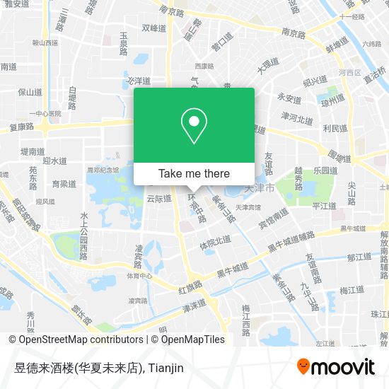 昱德来酒楼(华夏未来店) map