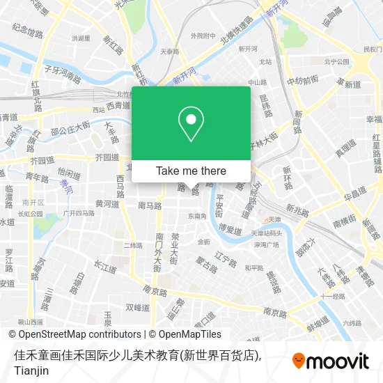 佳禾童画佳禾国际少儿美术教育(新世界百货店) map