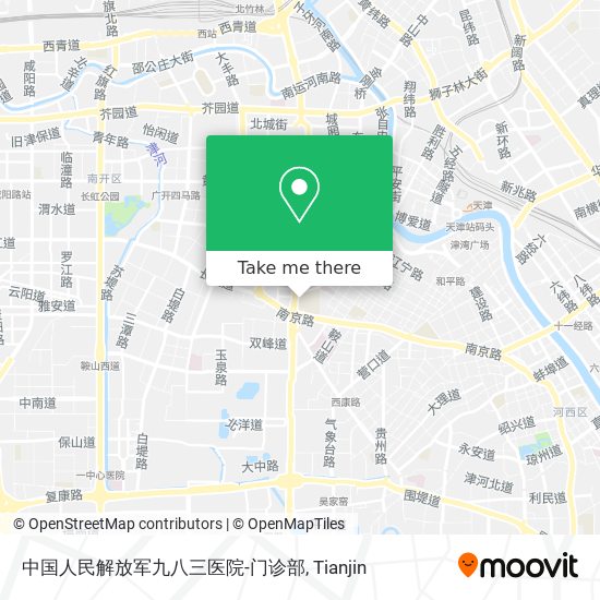 中国人民解放军九八三医院-门诊部 map