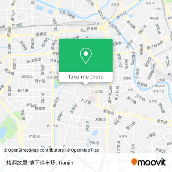 格调故里-地下停车场 map