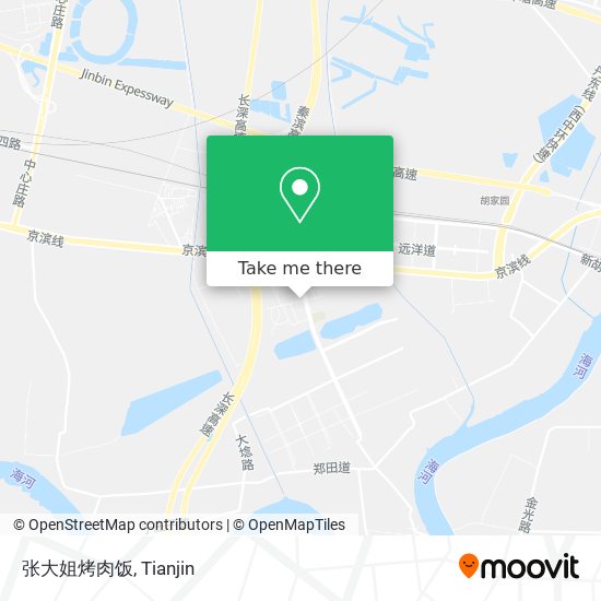 张大姐烤肉饭 map