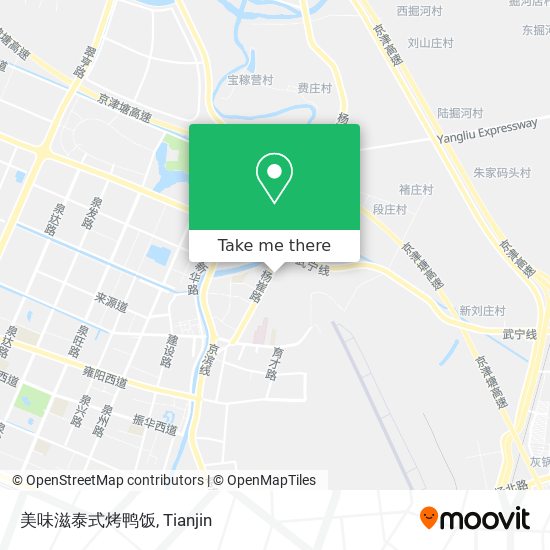 美味滋泰式烤鸭饭 map