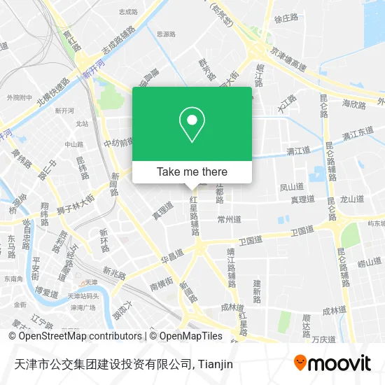 天津市公交集团建设投资有限公司 map