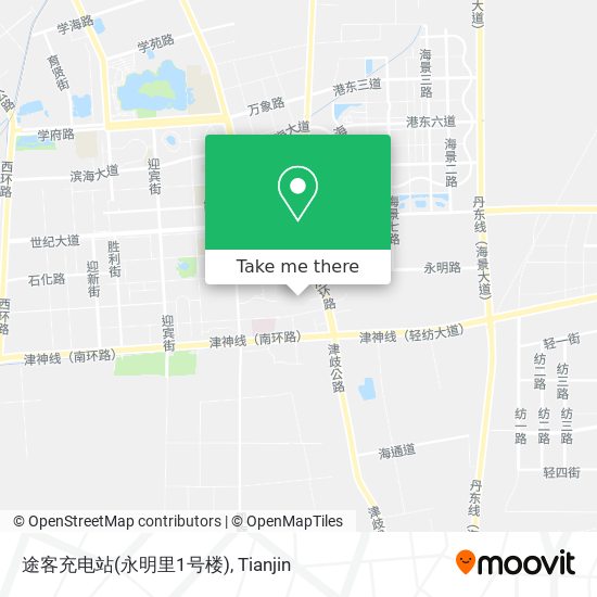 途客充电站(永明里1号楼) map