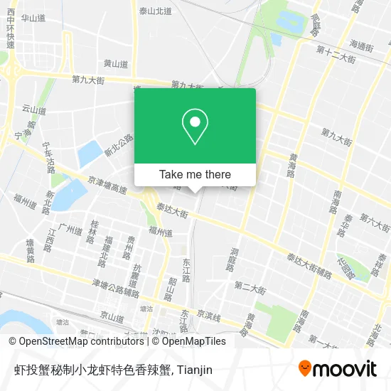 虾投蟹秘制小龙虾特色香辣蟹 map