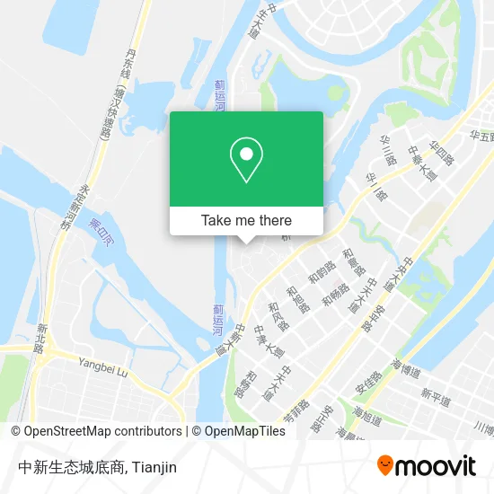 中新生态城底商 map