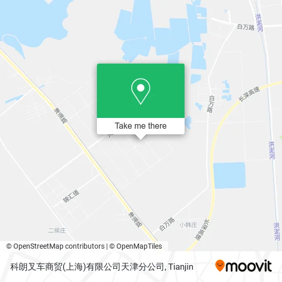 科朗叉车商贸(上海)有限公司天津分公司 map
