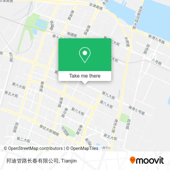邦迪管路长春有限公司 map