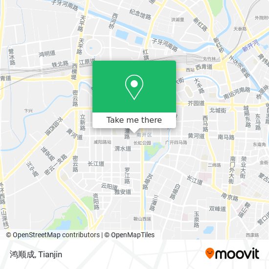 鸿顺成 map
