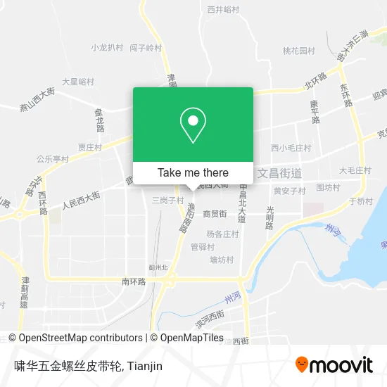 啸华五金螺丝皮带轮 map