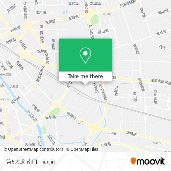 第6大道-南门 map