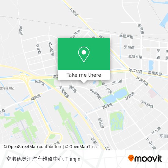 空港德奥汇汽车维修中心 map