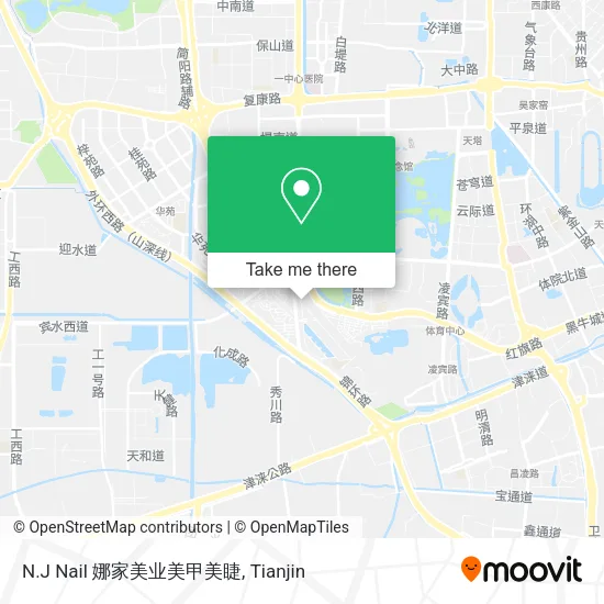 N.J Nail 娜家美业美甲美睫 map