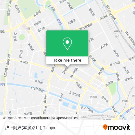 沪上阿姨(本溪路店) map