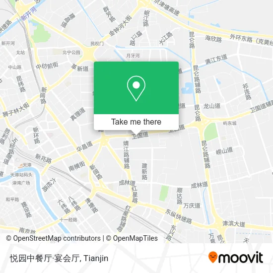 悦园中餐厅·宴会厅 map