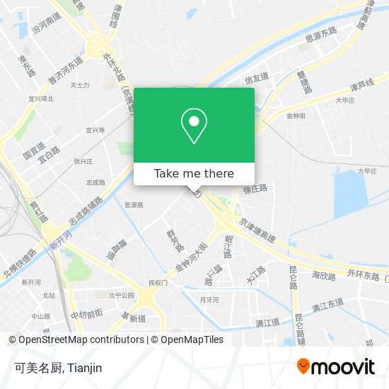 可美名厨 map