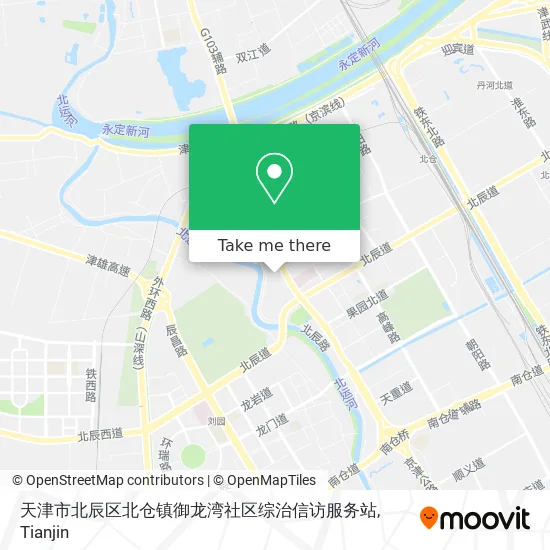天津市北辰区北仓镇御龙湾社区综治信访服务站 map