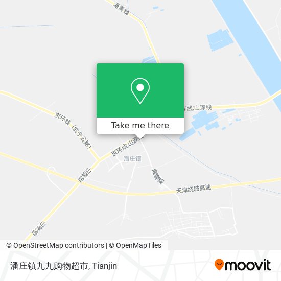 潘庄镇九九购物超市 map