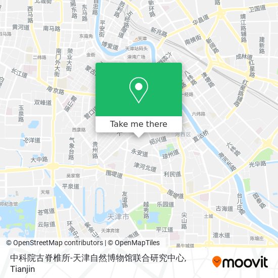 中科院古脊椎所-天津自然博物馆联合研究中心 map