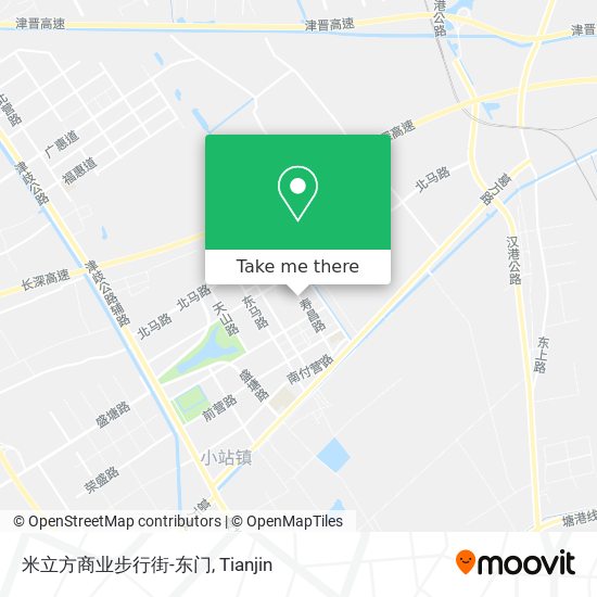 米立方商业步行街-东门 map