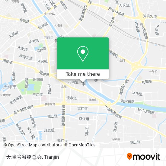 天津湾游艇总会 map