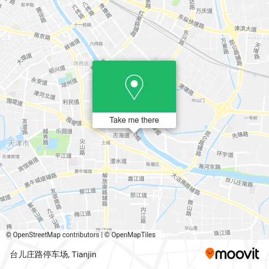 台儿庄路停车场 map