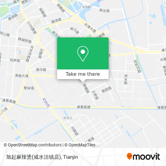 旭起麻辣烫(咸水沽镇店) map
