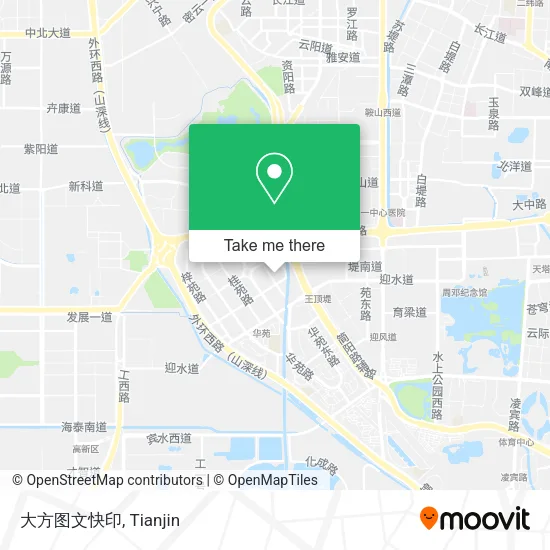 大方图文快印 map