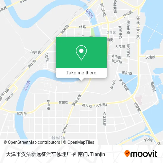 天津市汉沽新远征汽车修理厂-西南门 map