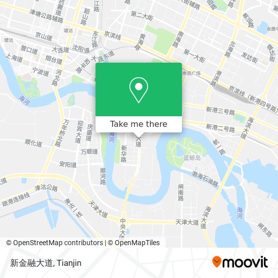 新金融大道 map