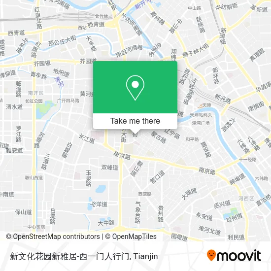 新文化花园新雅居-西一门人行门 map