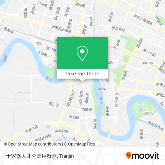 于家堡人才公寓巨蟹座 map